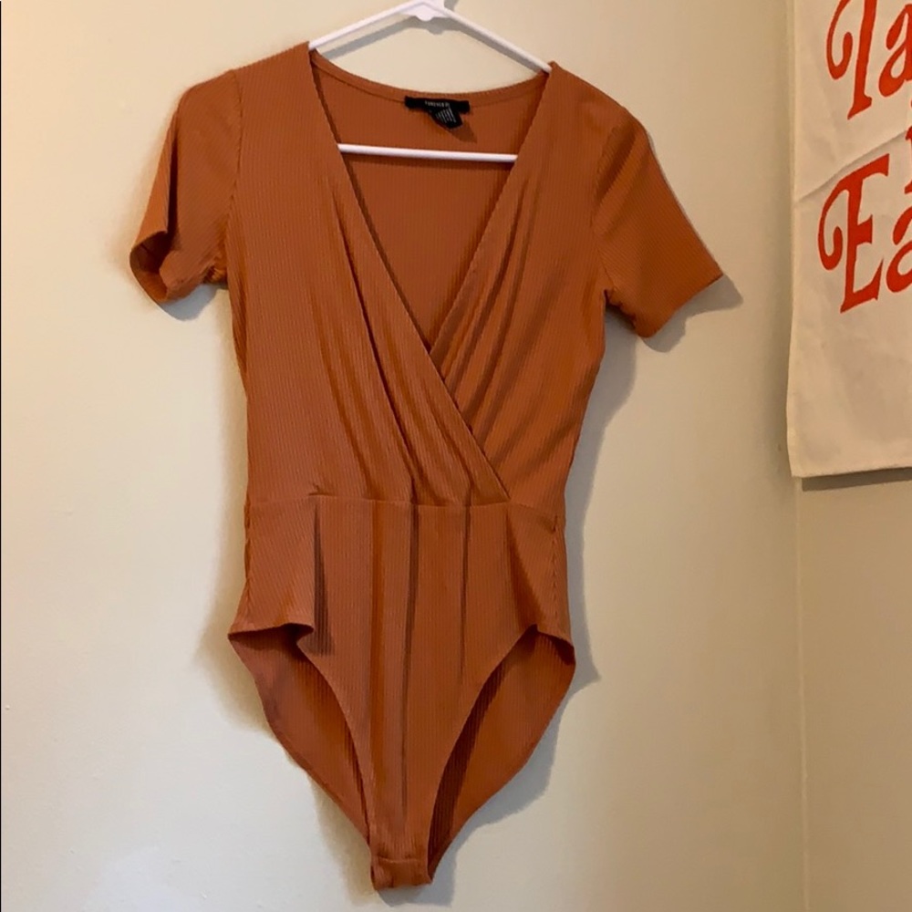 Forever21 Surplice Bodysuit!
